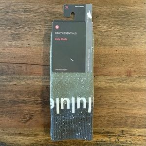 Mens XL, Lululemon Daily Stride Crew Length Socks